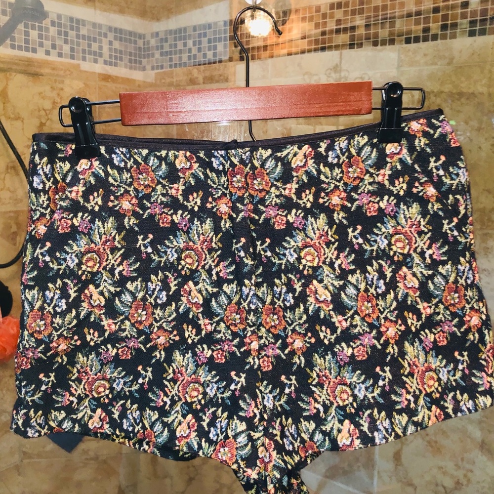 Floral Print Shorts